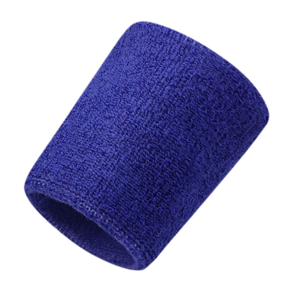 Polyester Sports Wristband Sweatband Elastic Wrist Support