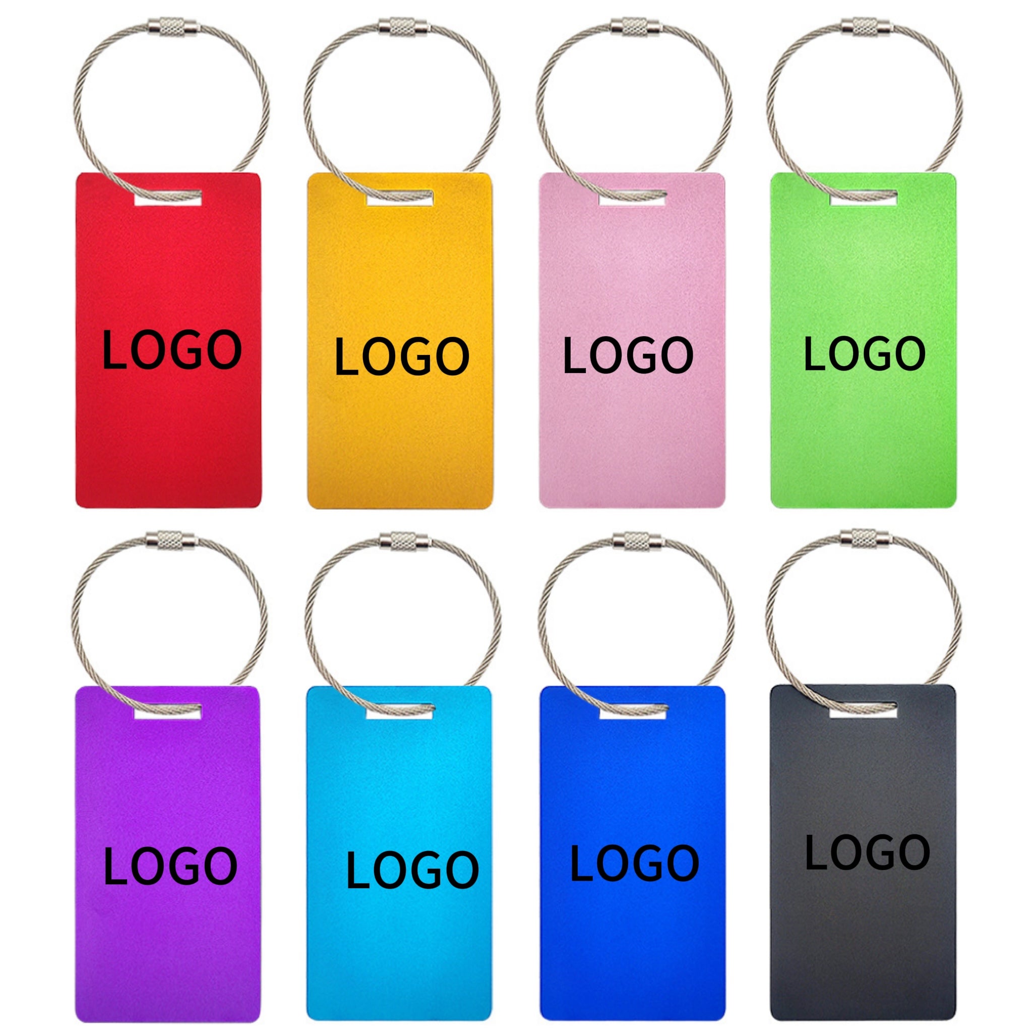 Aluminum Luggage Tag
