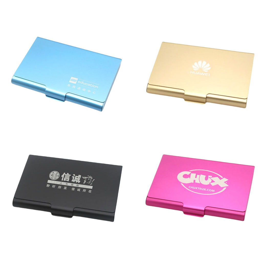 Aluminum Business Card Holder