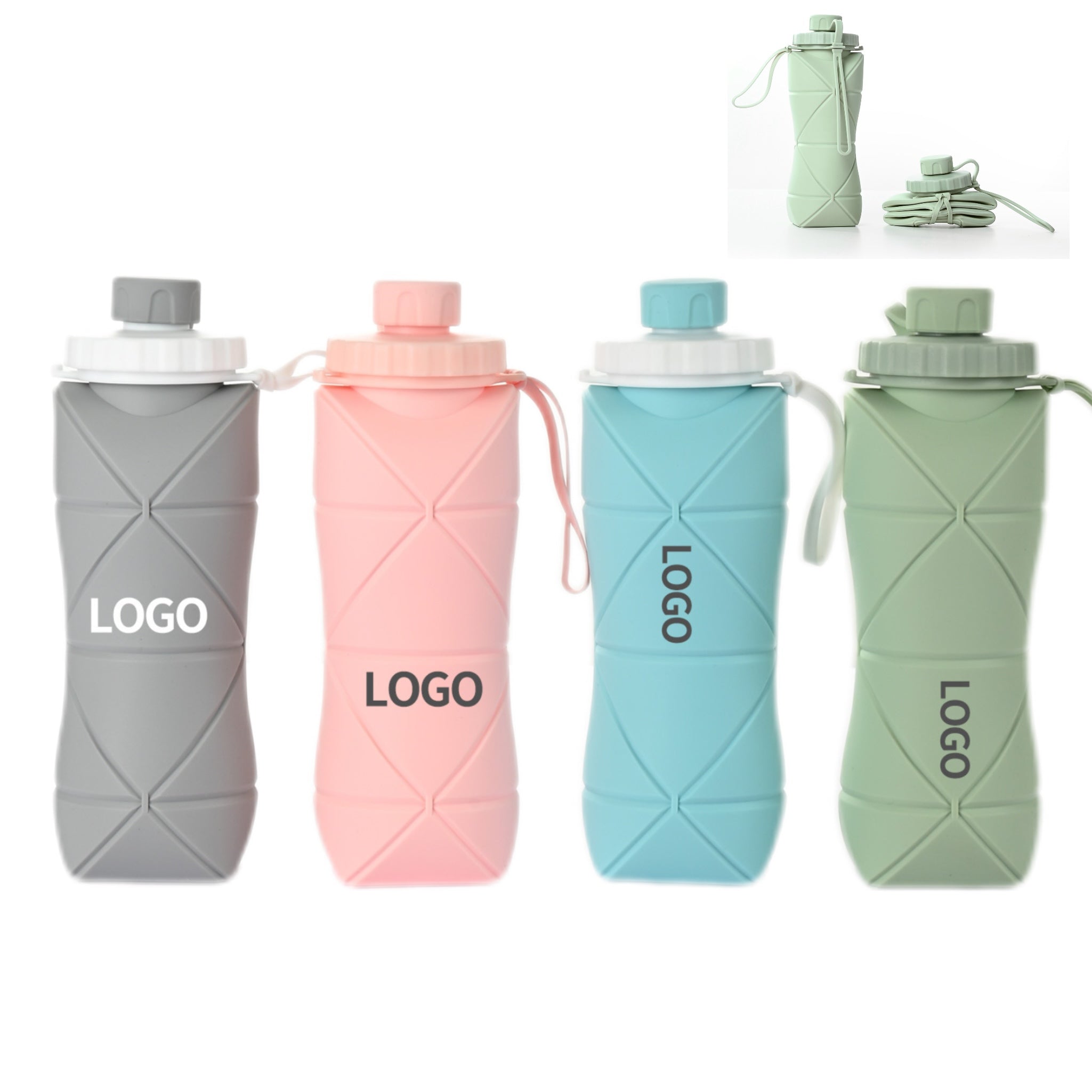 20 Oz Outdoor Silicone Collapsible Cup
