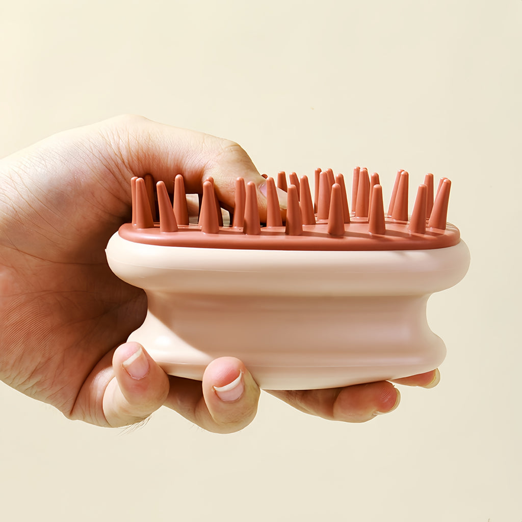Silicone Scalp Massager Shampoo Brush