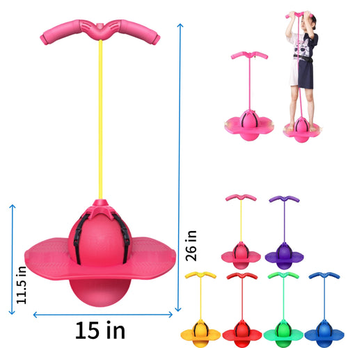 Anti Slip Animal Hopper Ball For Kids With Handle