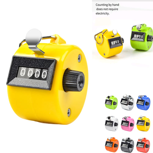 4 - Digit Portable Mechanical Hand Tally Counter
