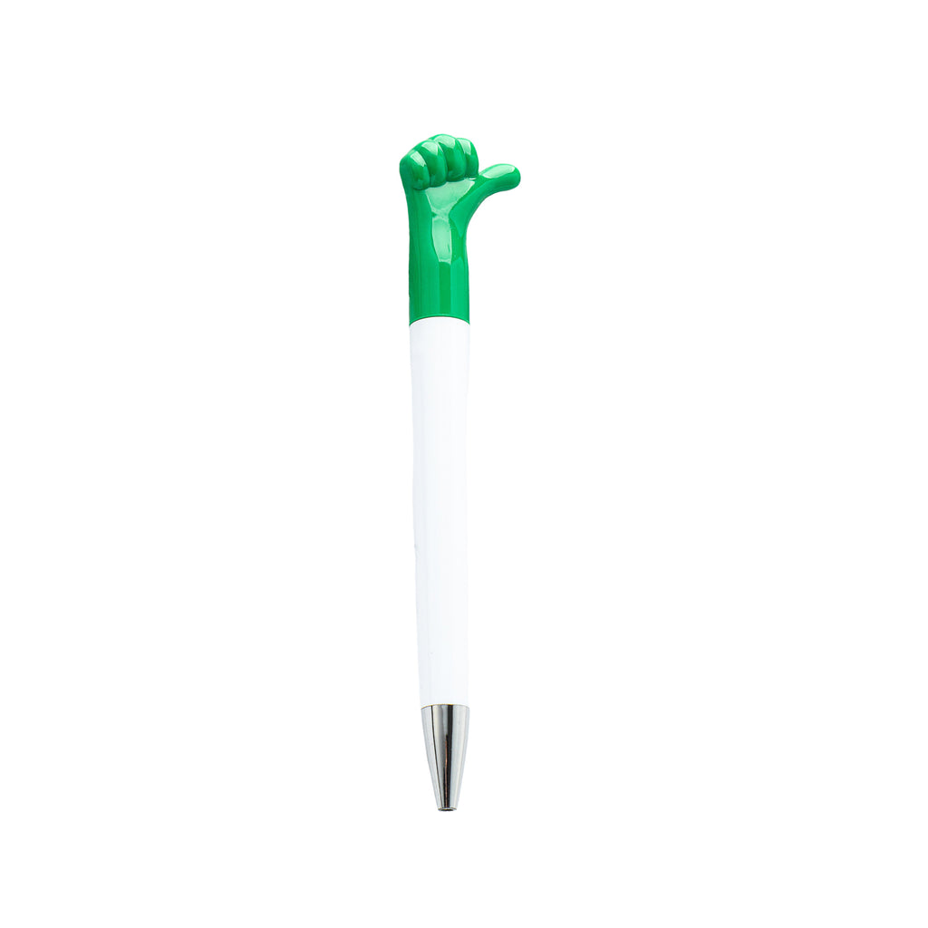 Hand Gesture Plastic Ballpoint Pen