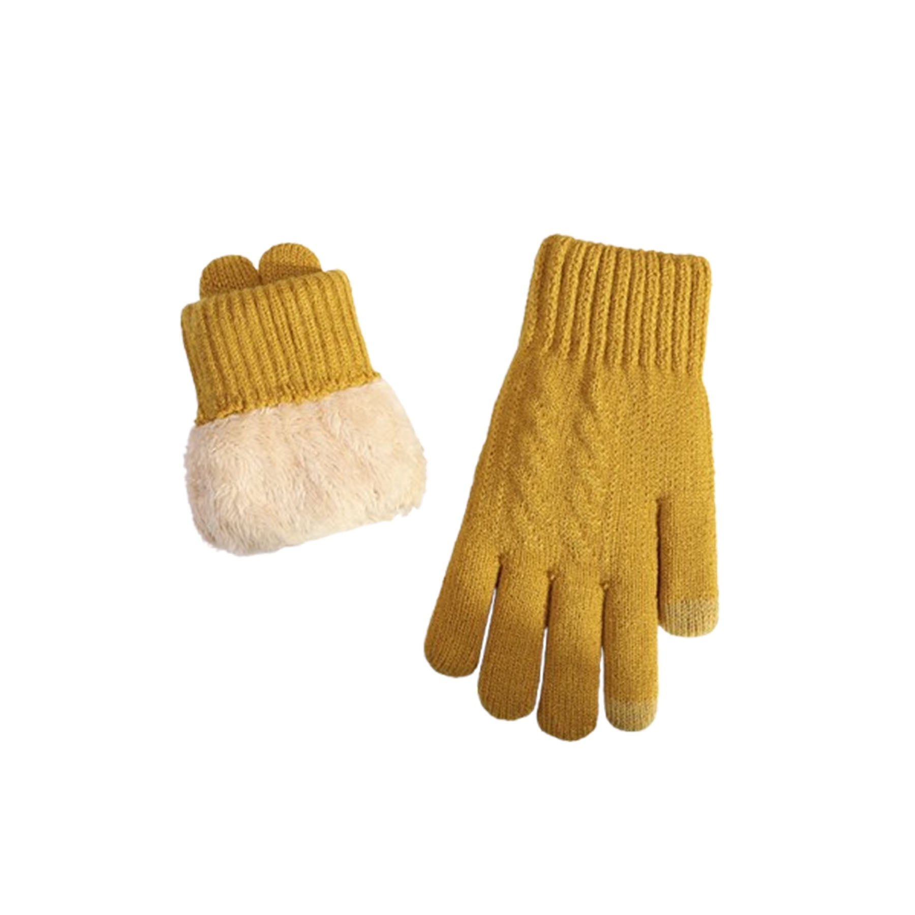 Thermal Cable Cold-Proof Touch Screen Gloves