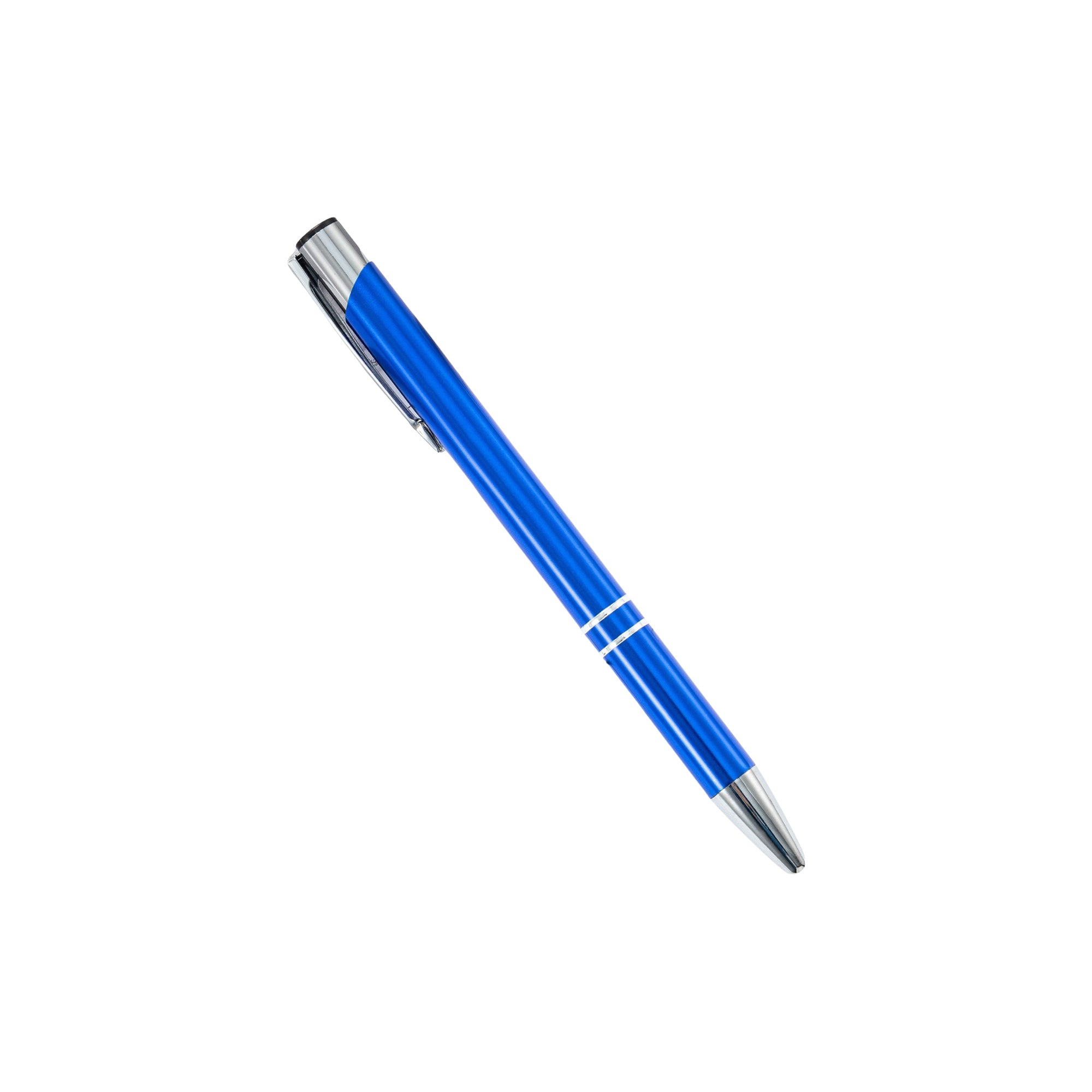 Creative Push-Top Metal Ballpoint Pen - Writing Tool