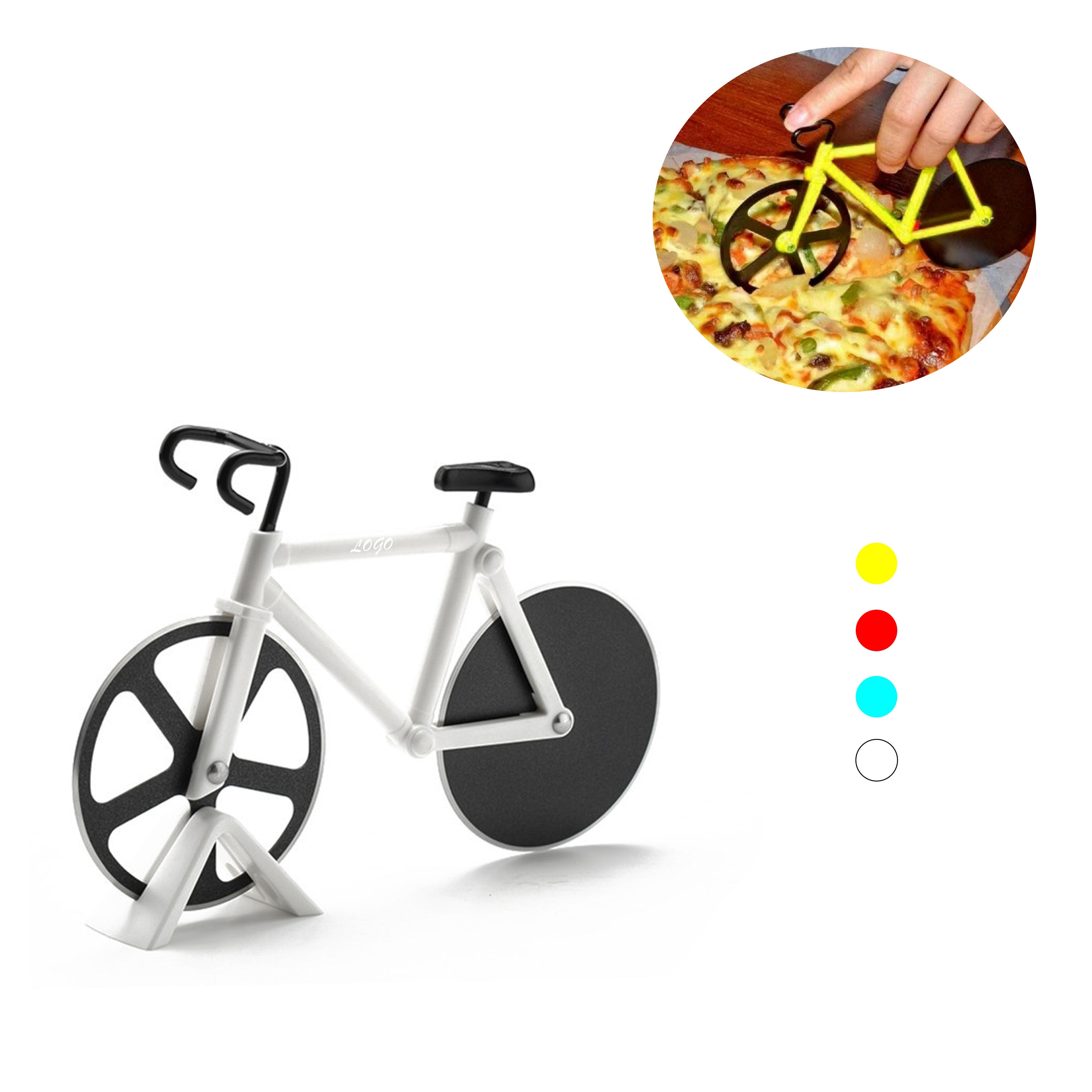 Bicycle-Shaped Pizza Cutter