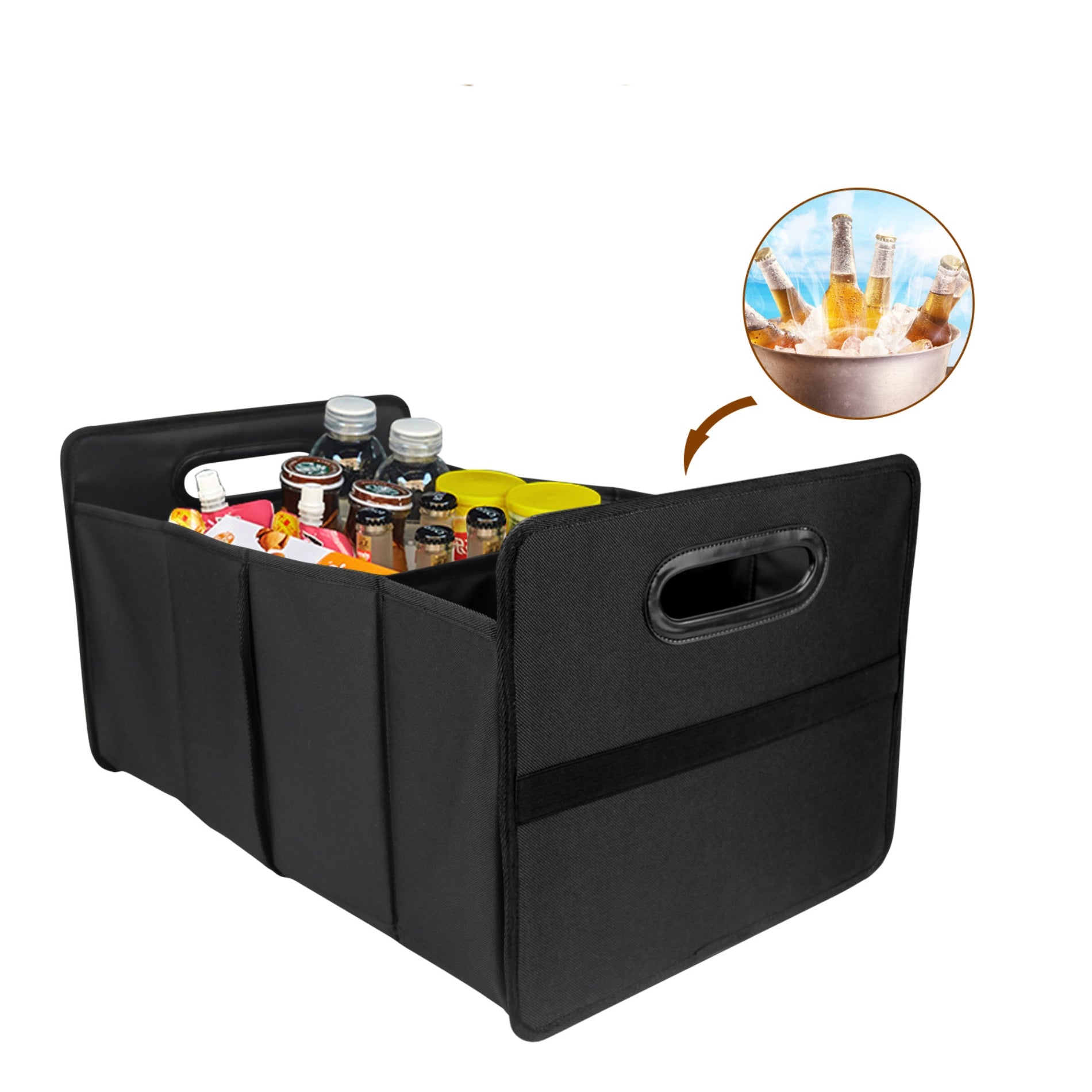 Collapsible Car Trunk Organizer