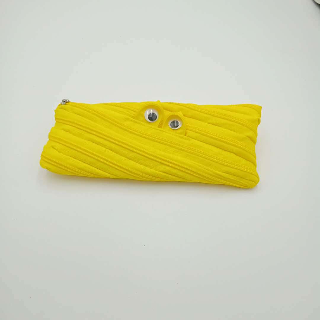 Little Monster Zipper Pencil Case