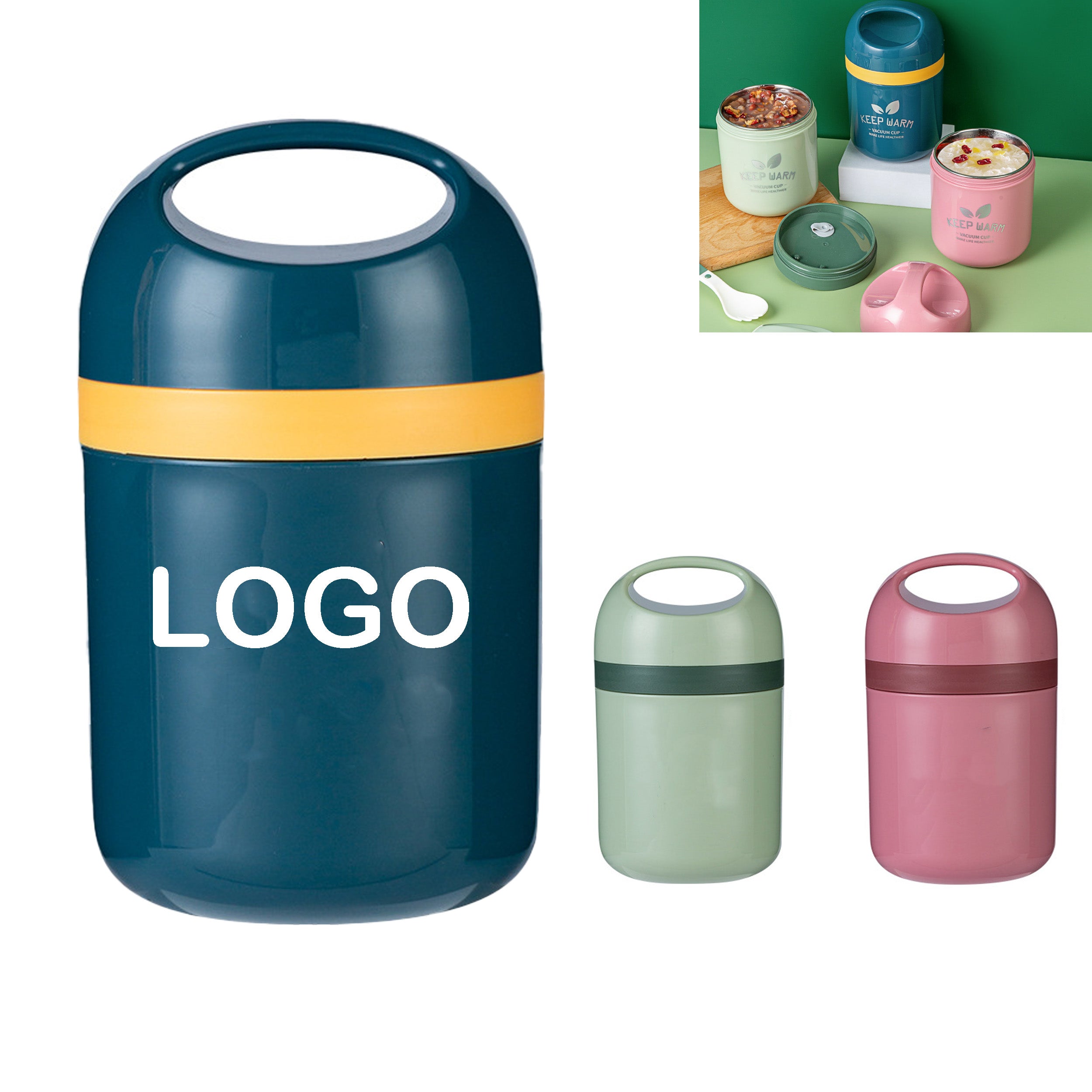 Stainless Steel Insulated Soup Mug
