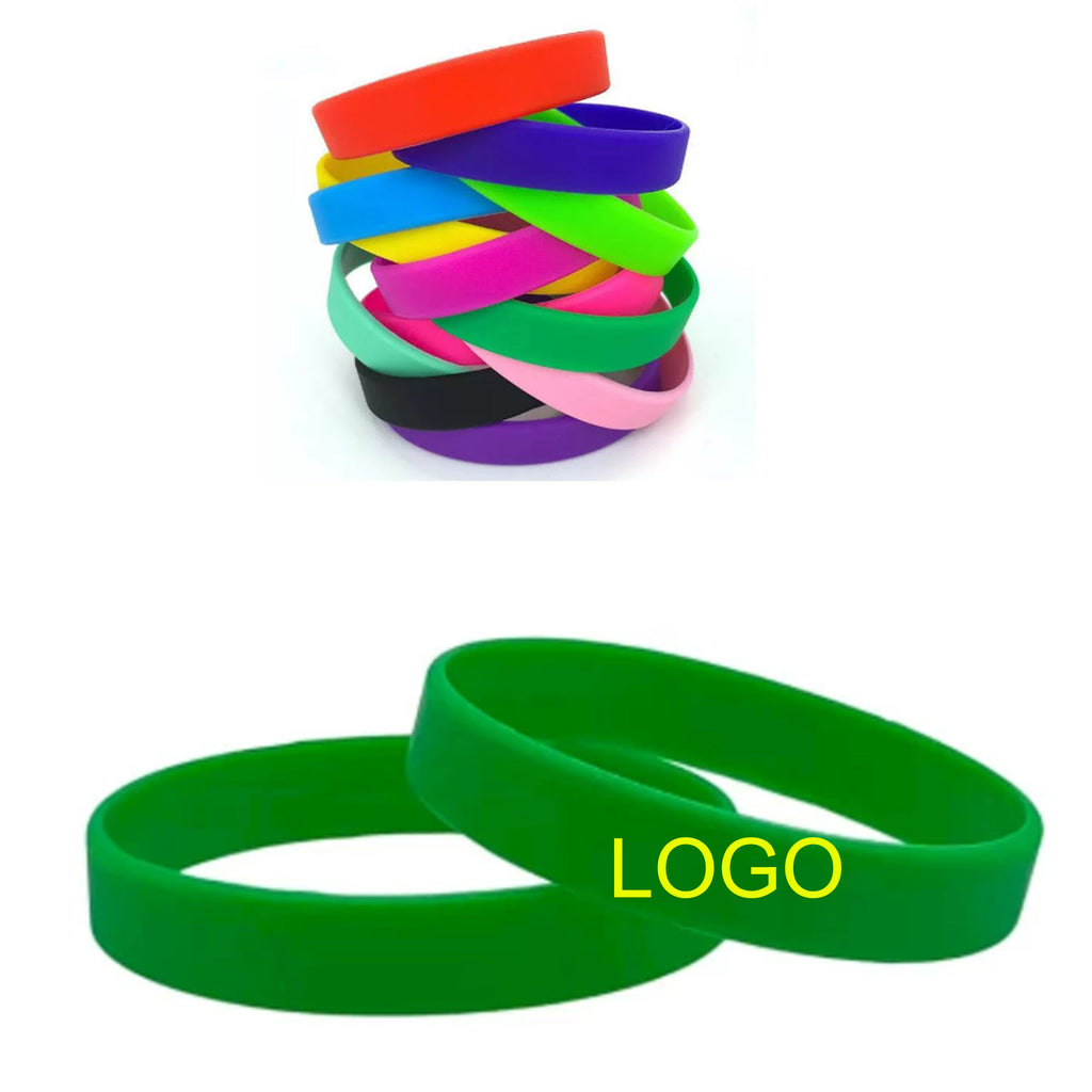 Custom Silicone Wristbands Silicone Bands Rubber Bracelets