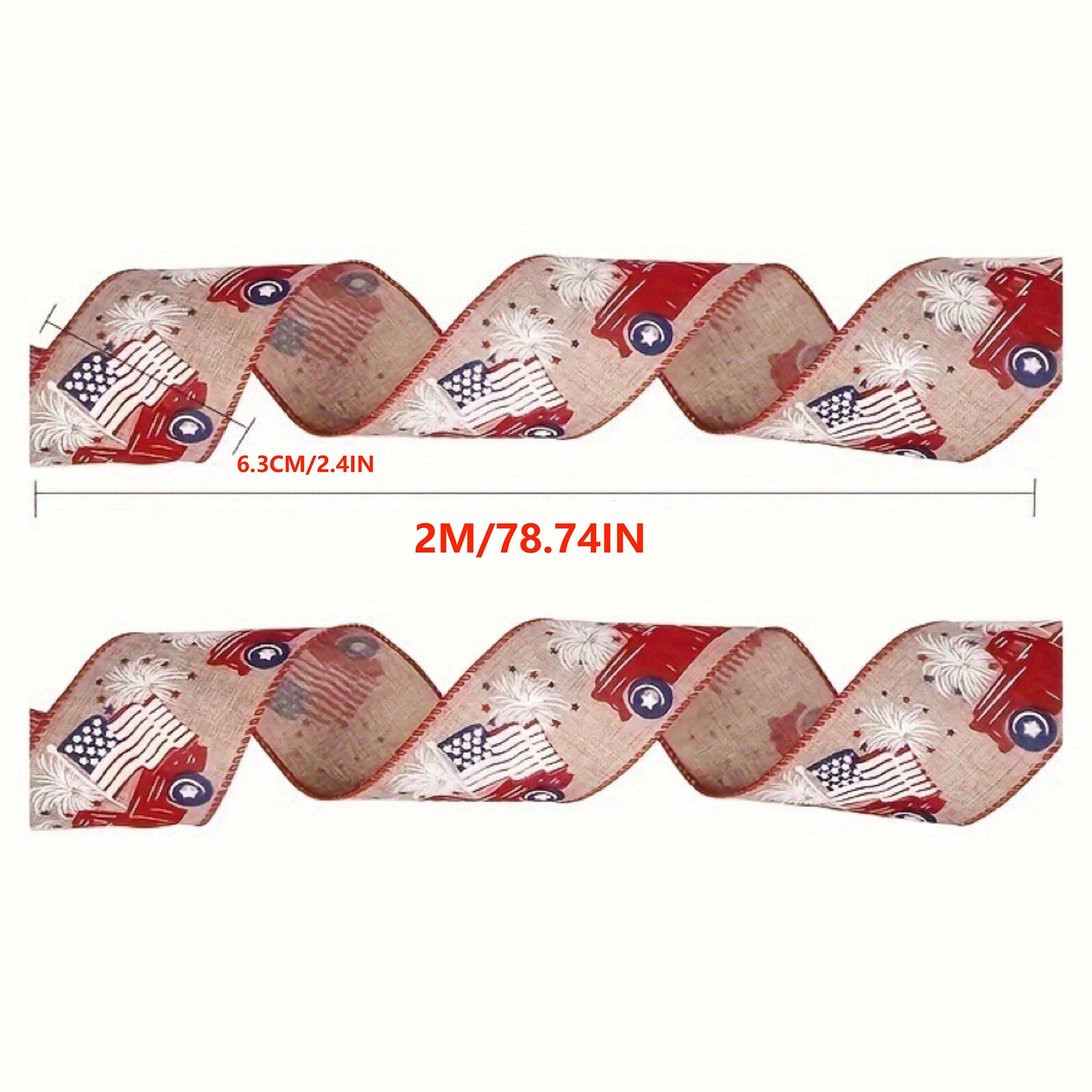 American Independence Day Decorative Ribbon