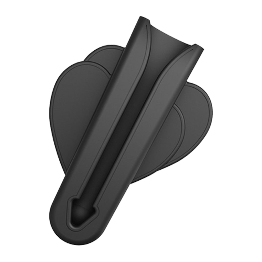 Heart-Shaped Silicone Lipstick Clip Phone Holder Sticker