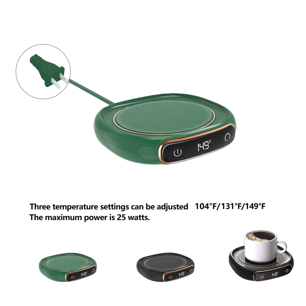 Coffee Mug Warmer For Desk With Auto Shut Off 3 Temp Setting