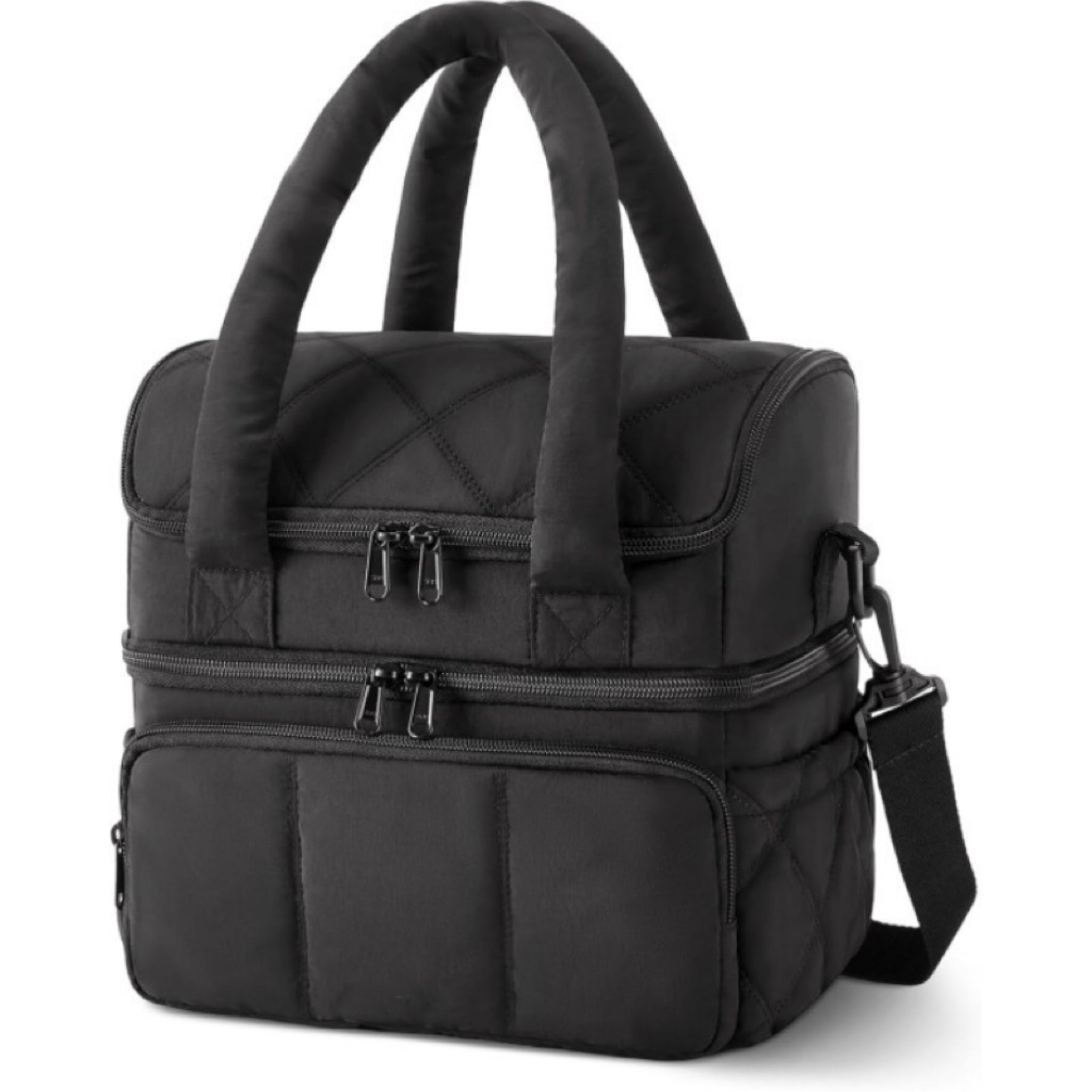 Double-Compartment Women's Lunch Tote