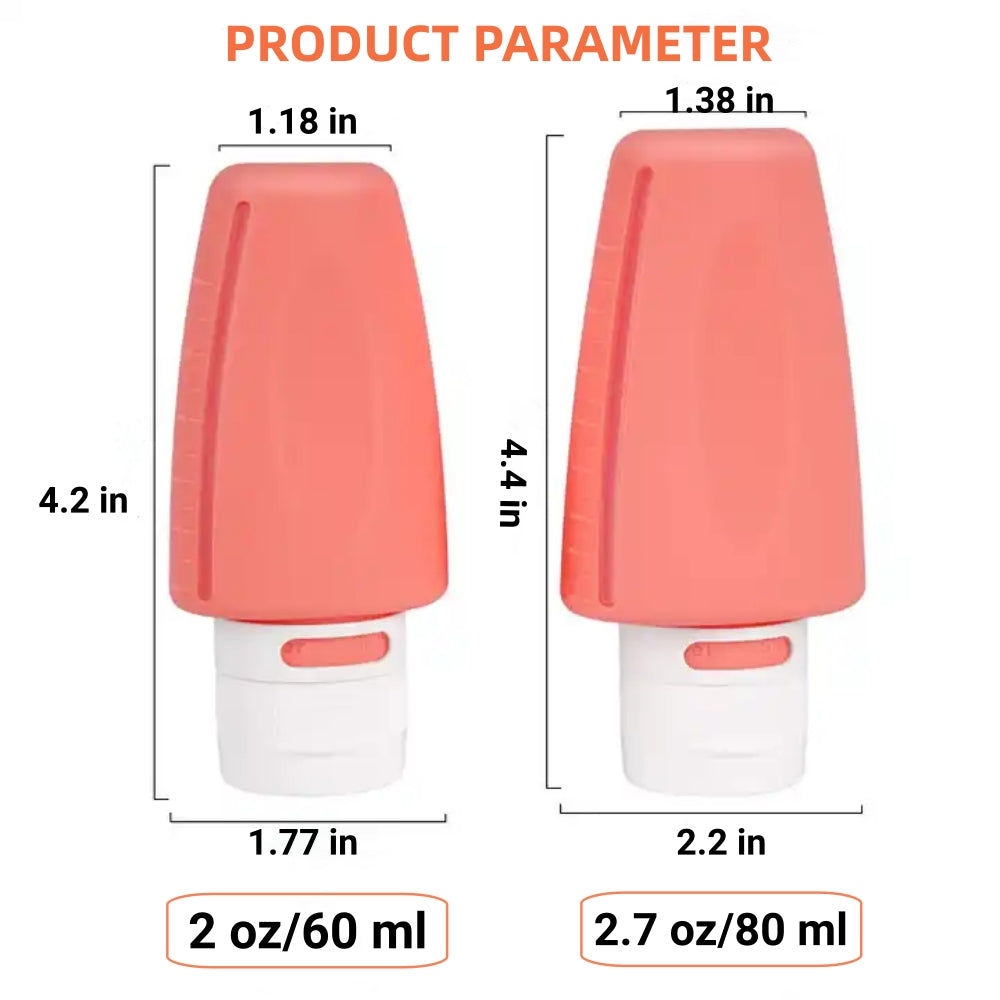 Travel Split Bottle Set (4 Pcs)