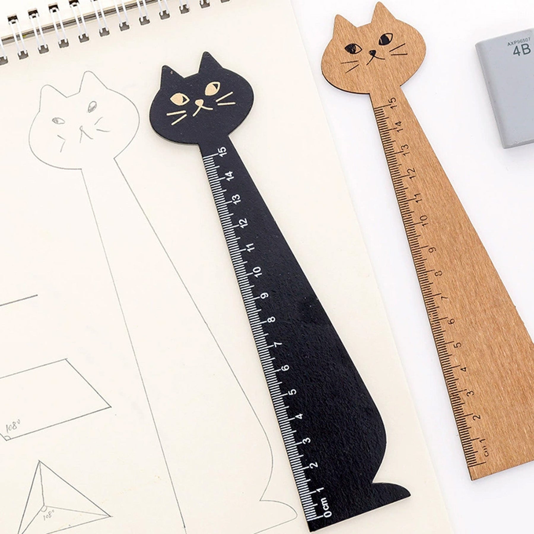 Wooden Cartoon Ruler