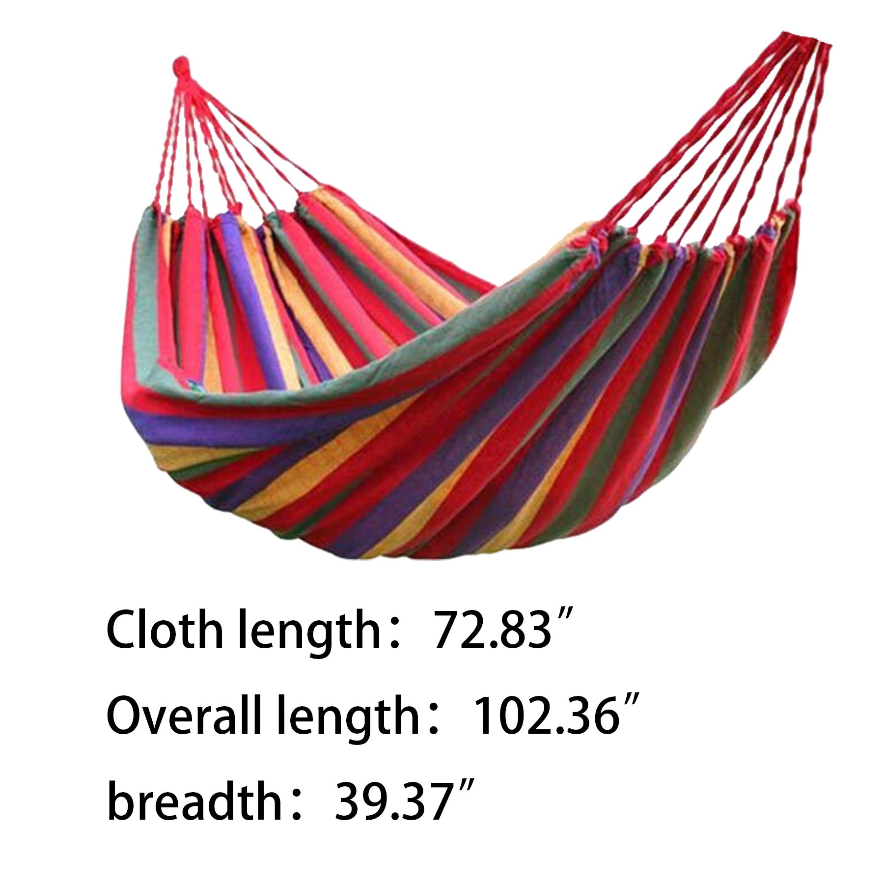 Outdoor Foldable Hanging Knit Hammock