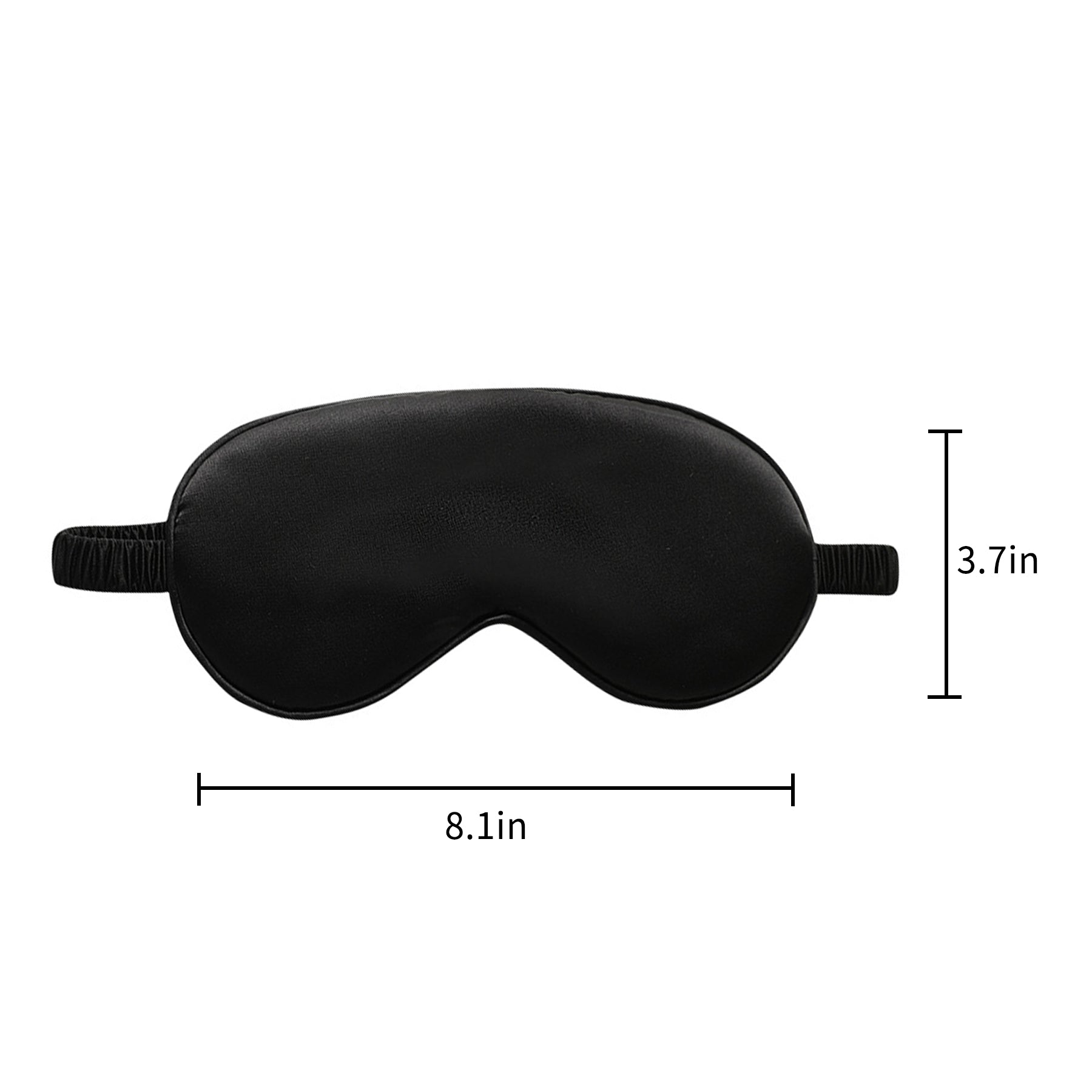 Double-Sided Imitation Silk Blackout Eye Mask