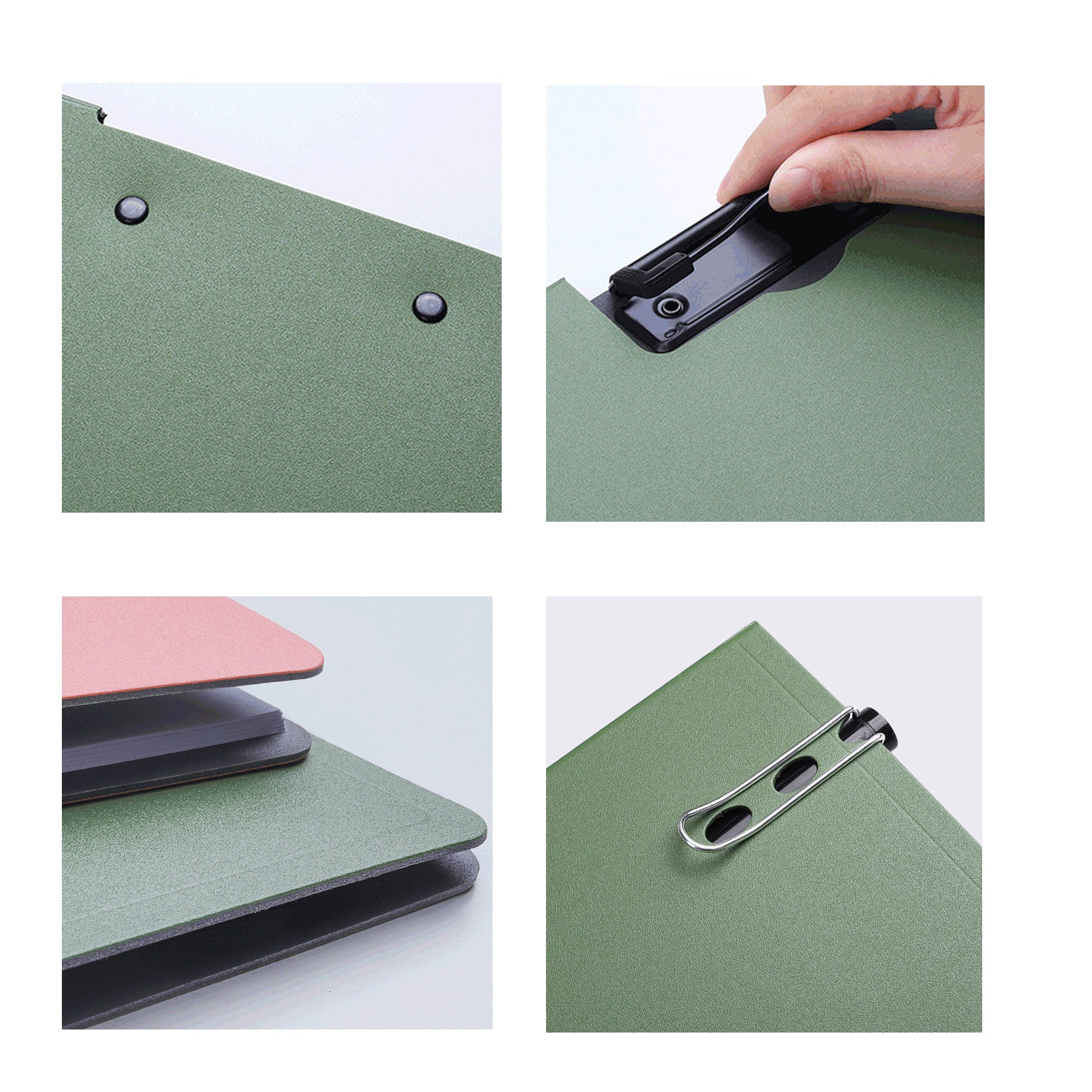 Multifunctional Document Foldable Clipboard