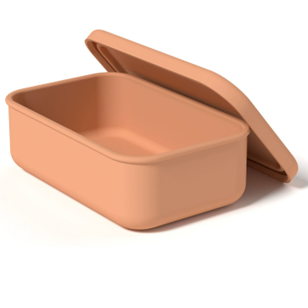 23 Oz. Silicone Rectangular Food Container Lunch Box
