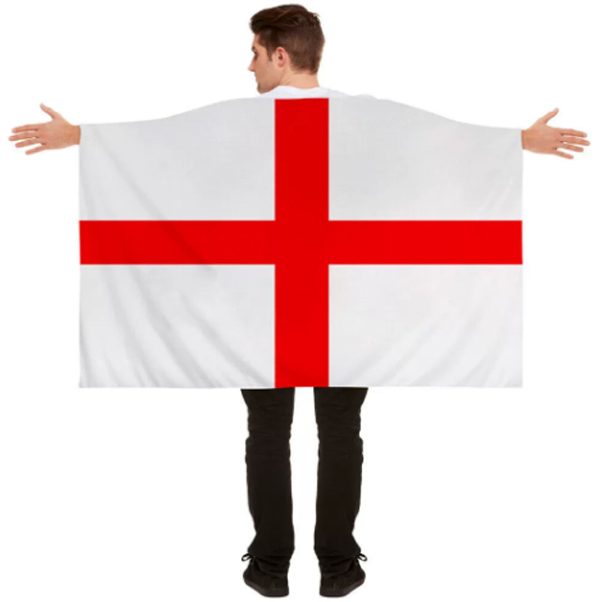 Custom World Cup Polyester Fan Cape National Flag Shawl