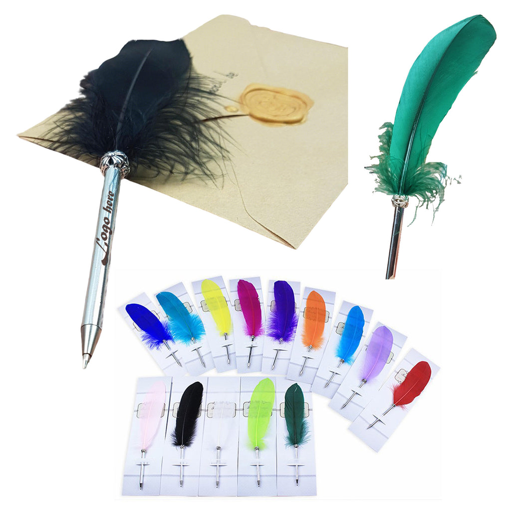Creative Quill Pen Ballpoint Feather Christmas Gift