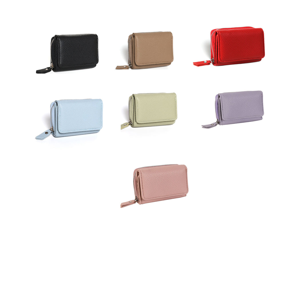 Leather Short Wallet