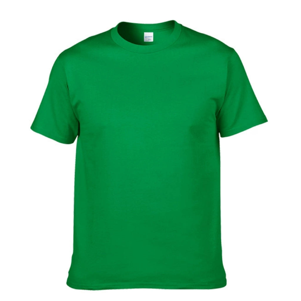 Plain Short-Sleeve T-Shirt Customization