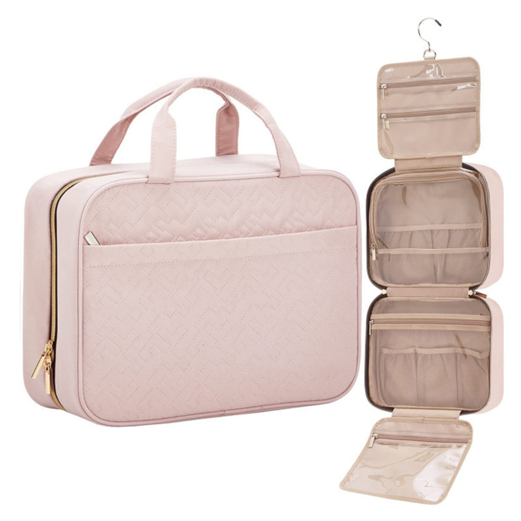 Travel Toiletry Bag with Hanging Hook Waterproof Makeup