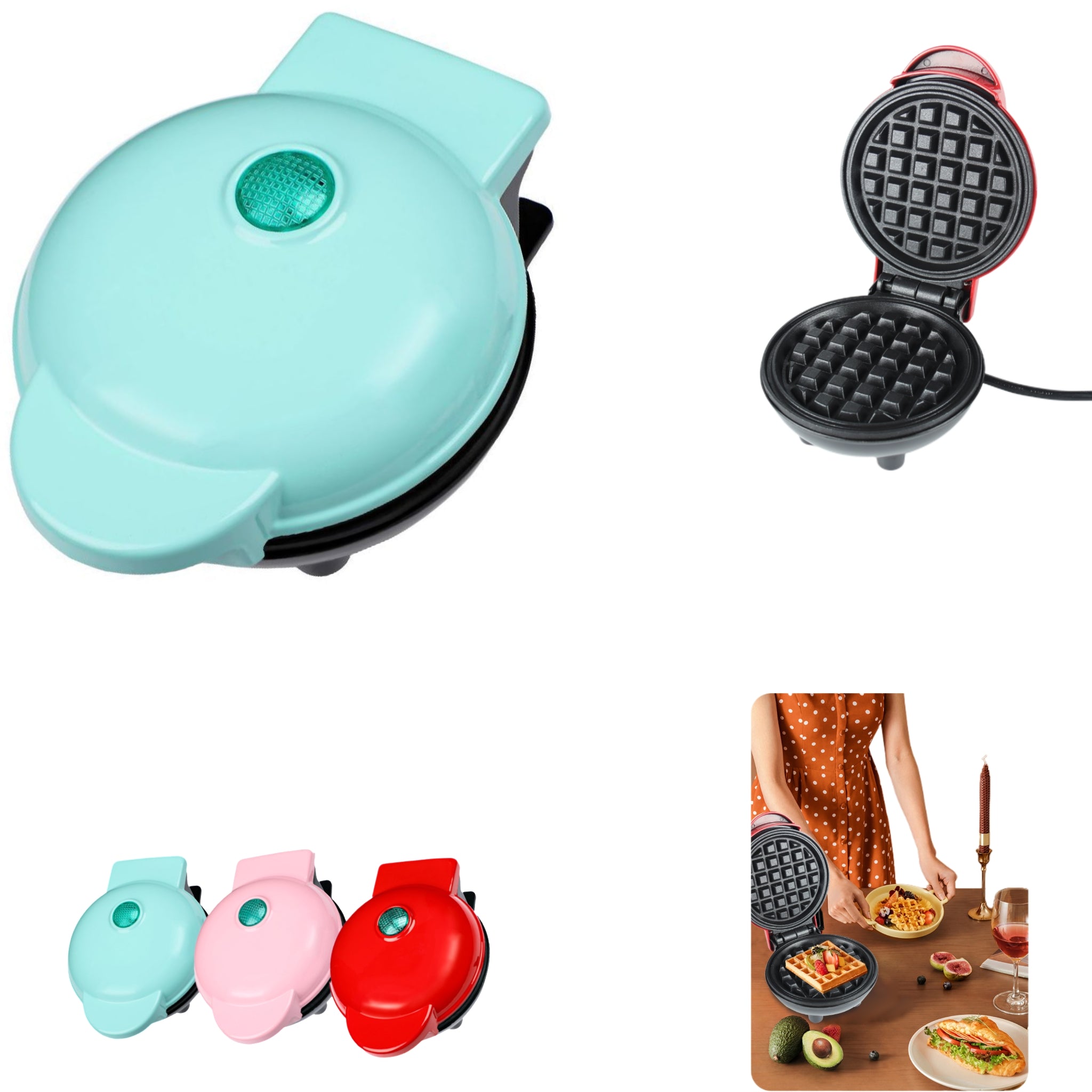 Household Breakfast Waffle And Bread Maker