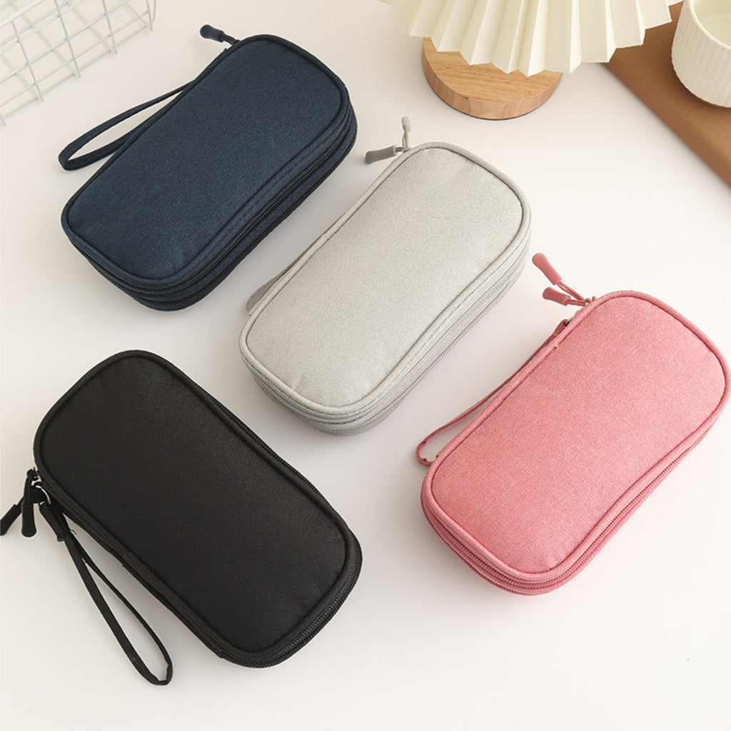 Portable Data Cable Organizer Pouch