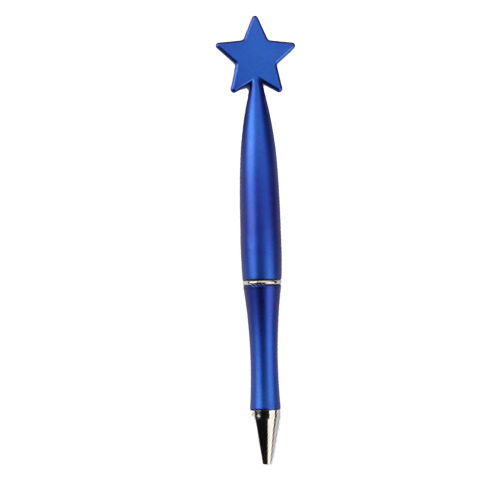 Plastic Star Shape Ballpoint Pen Black Ink Retractable Pen