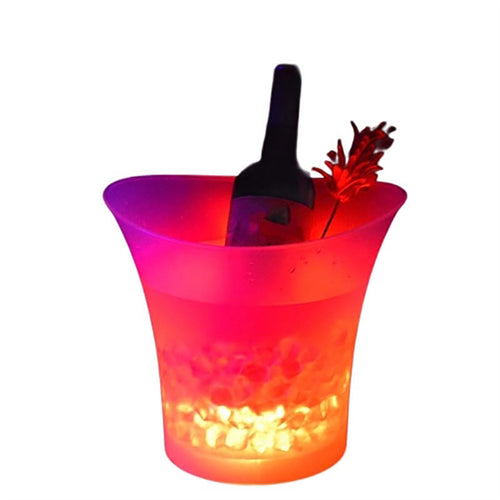 5L LED Light Up PP Ice Bucket