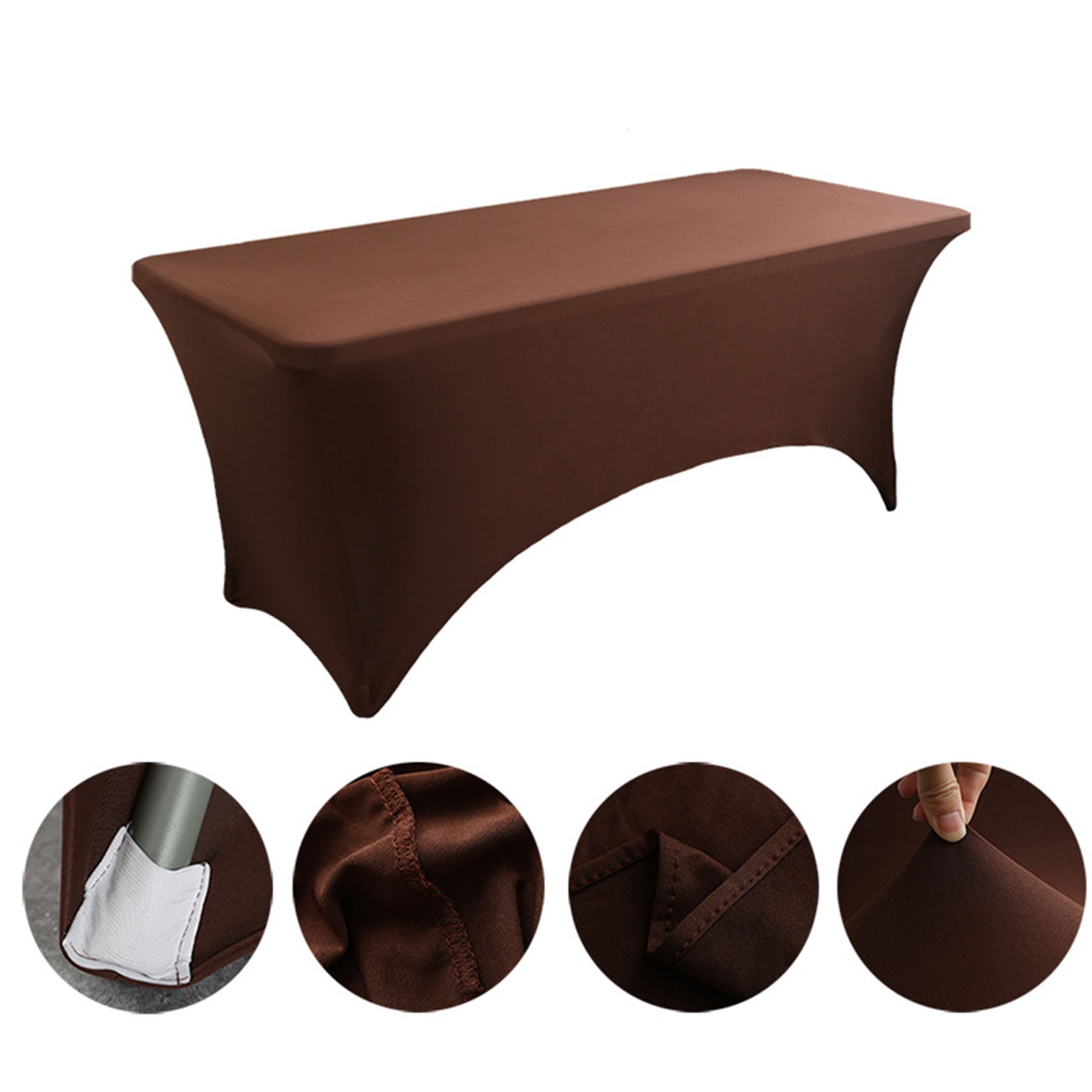 Rectangular Spandex Patio Table Cover For Event