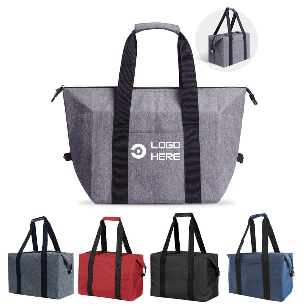 Sustainable Tote Cooler Bag With Zipper