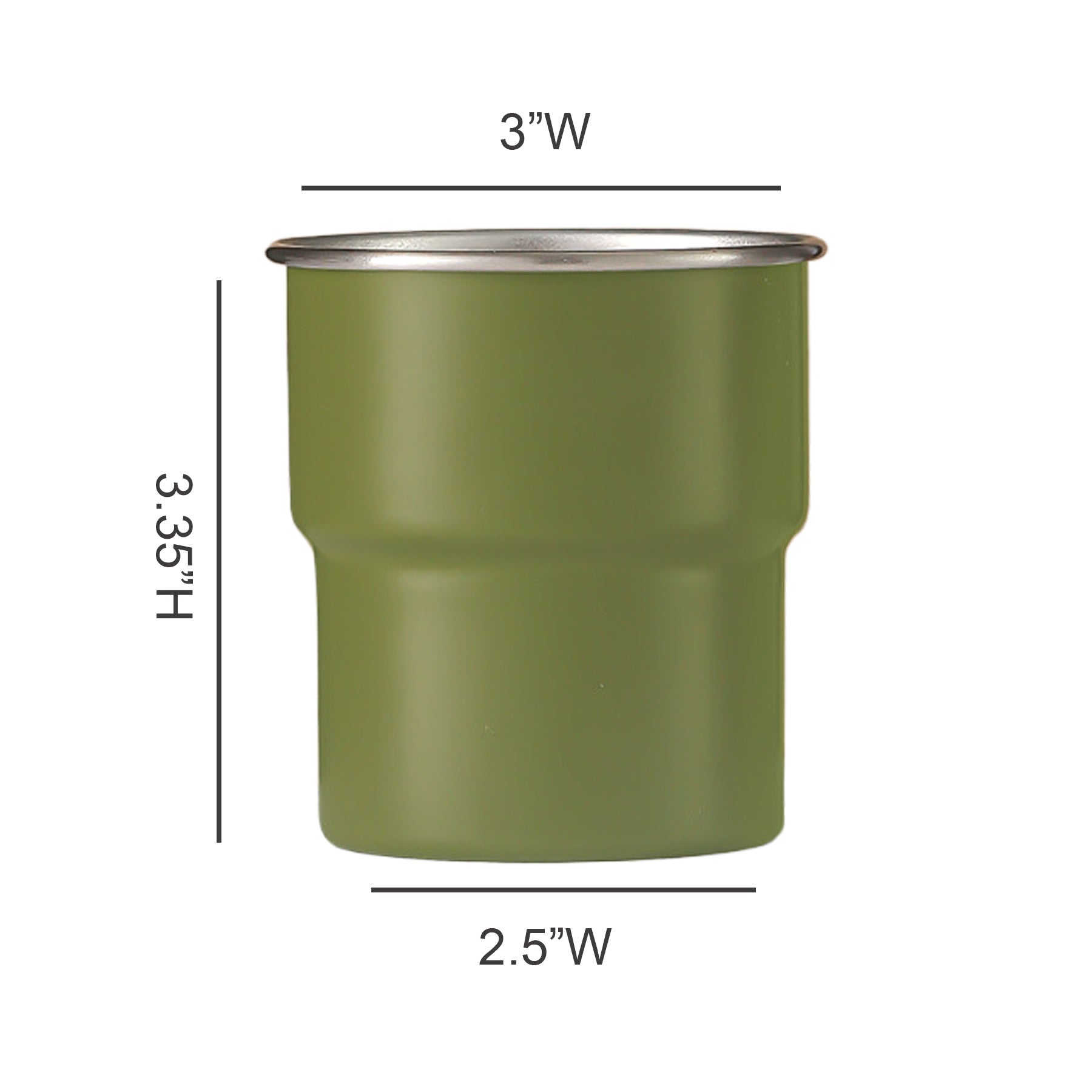 10oz Single-layer Camping Cup