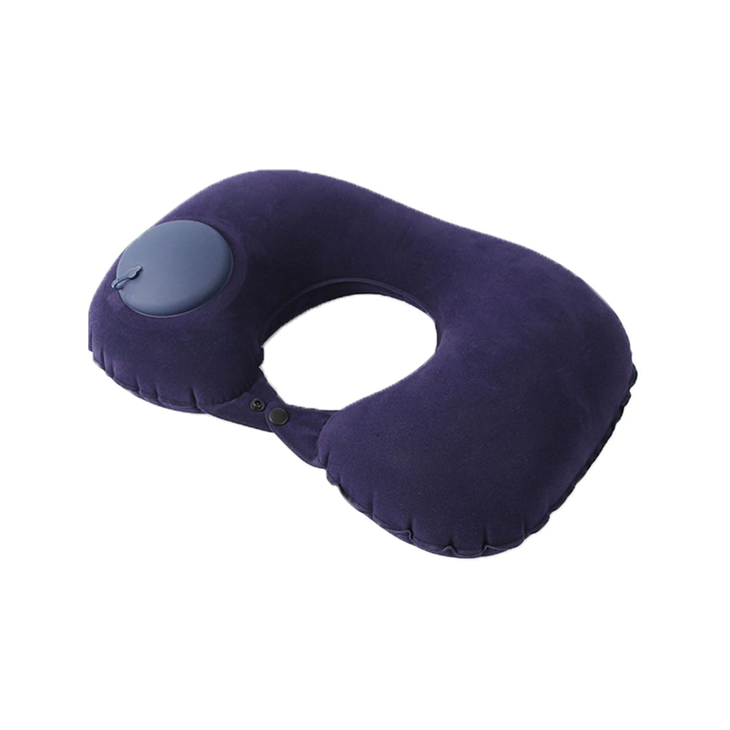 Quick Inflate /Deflate Neck Pillow For Travel