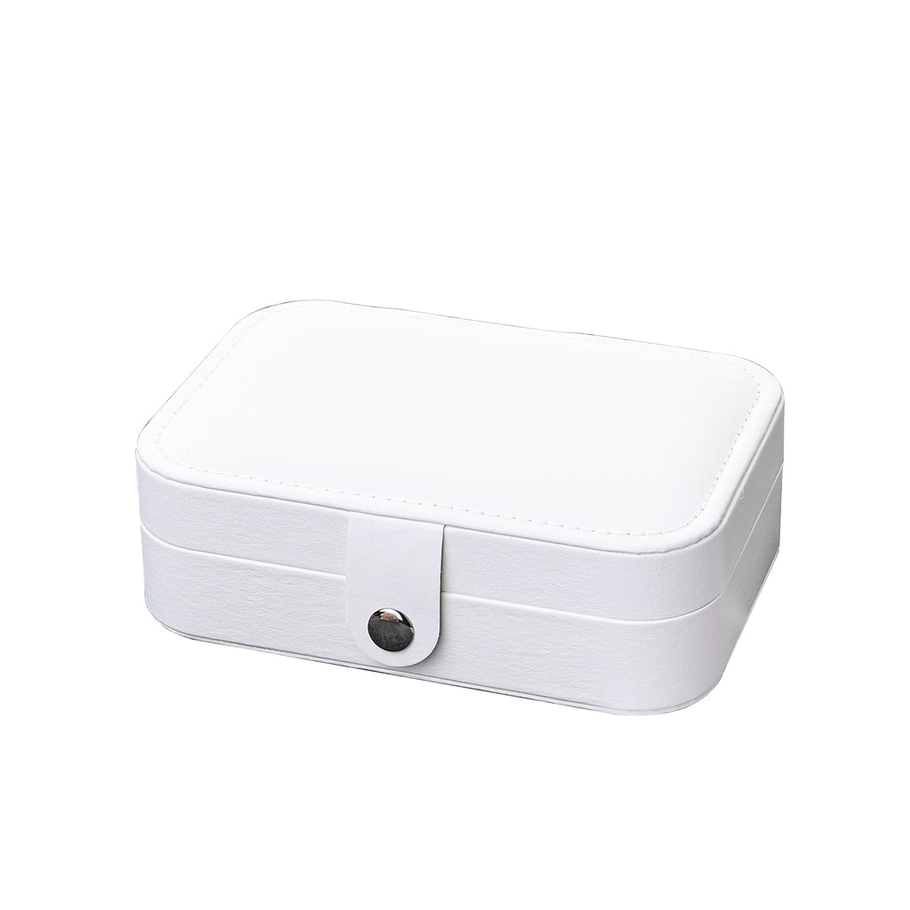 PU Leather Small Travel Jewelry Case Box