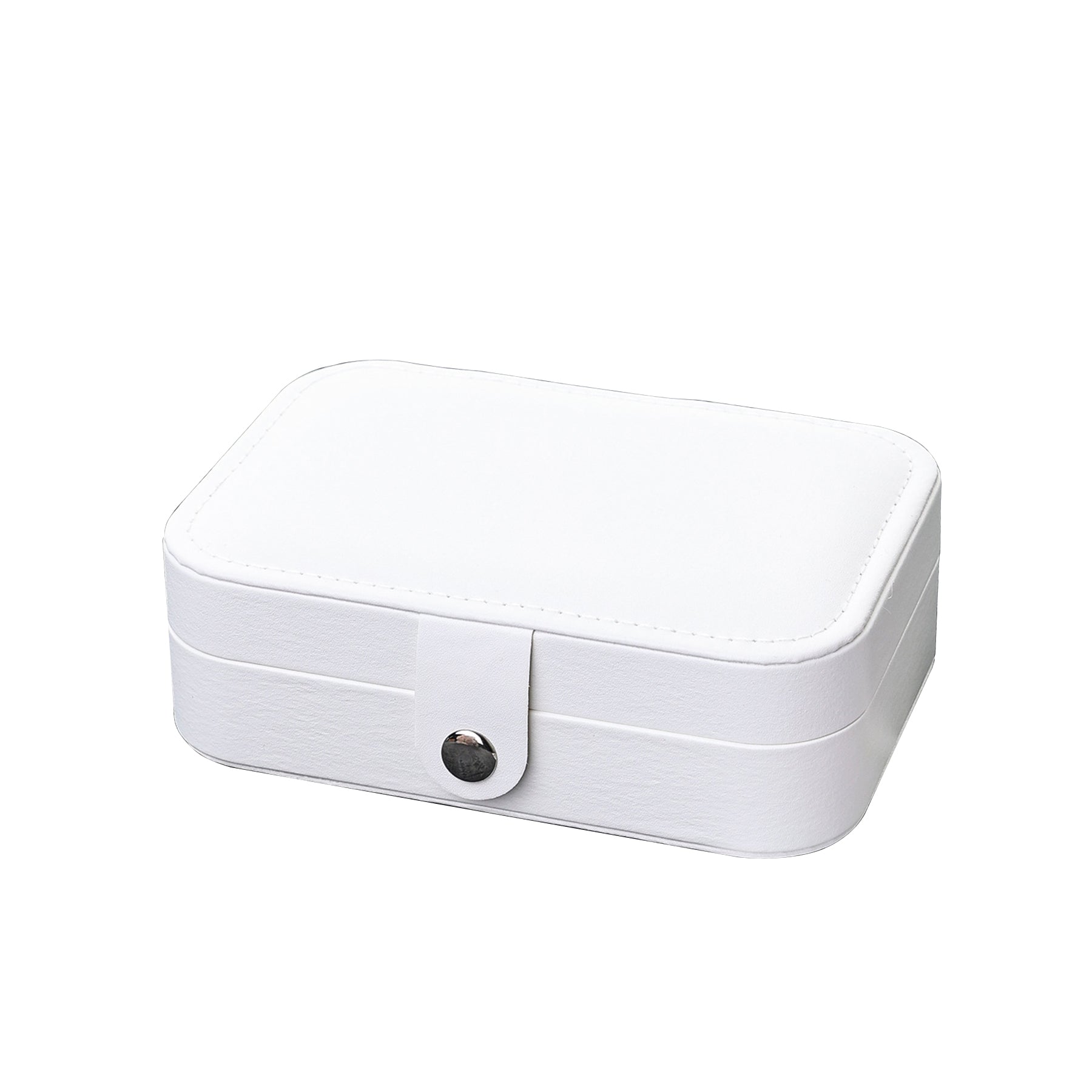 PU Leather Small Travel Jewelry Case Box