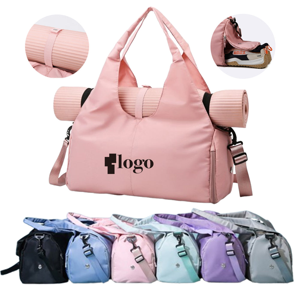 Sports Gym Bag With Separate Shoe Storage