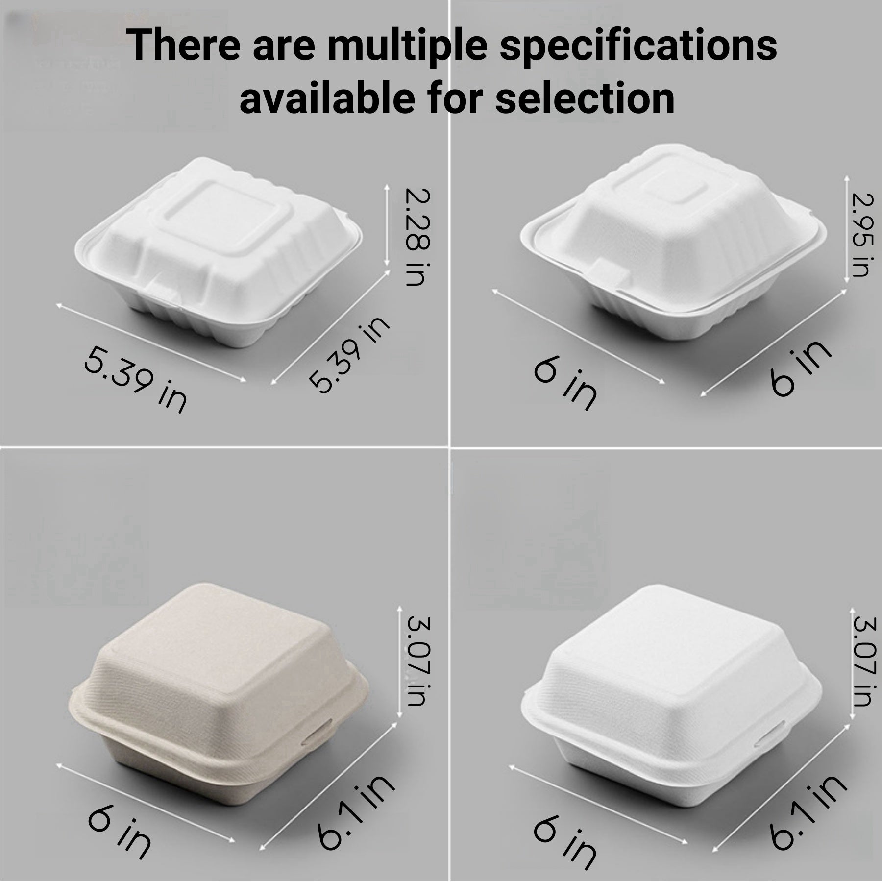 Disposable Portable Food - Grade Burger Box