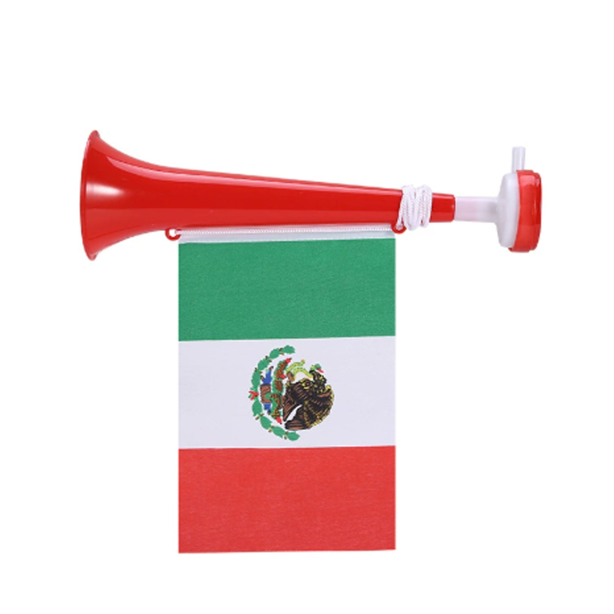 Plastic Cheer Horn with Detachable Flag for Team Cheering