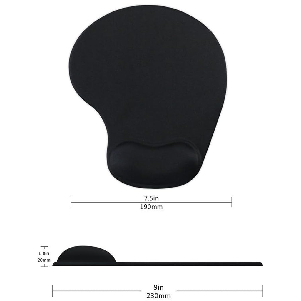 Office Mousepad With Gel Wrist Support