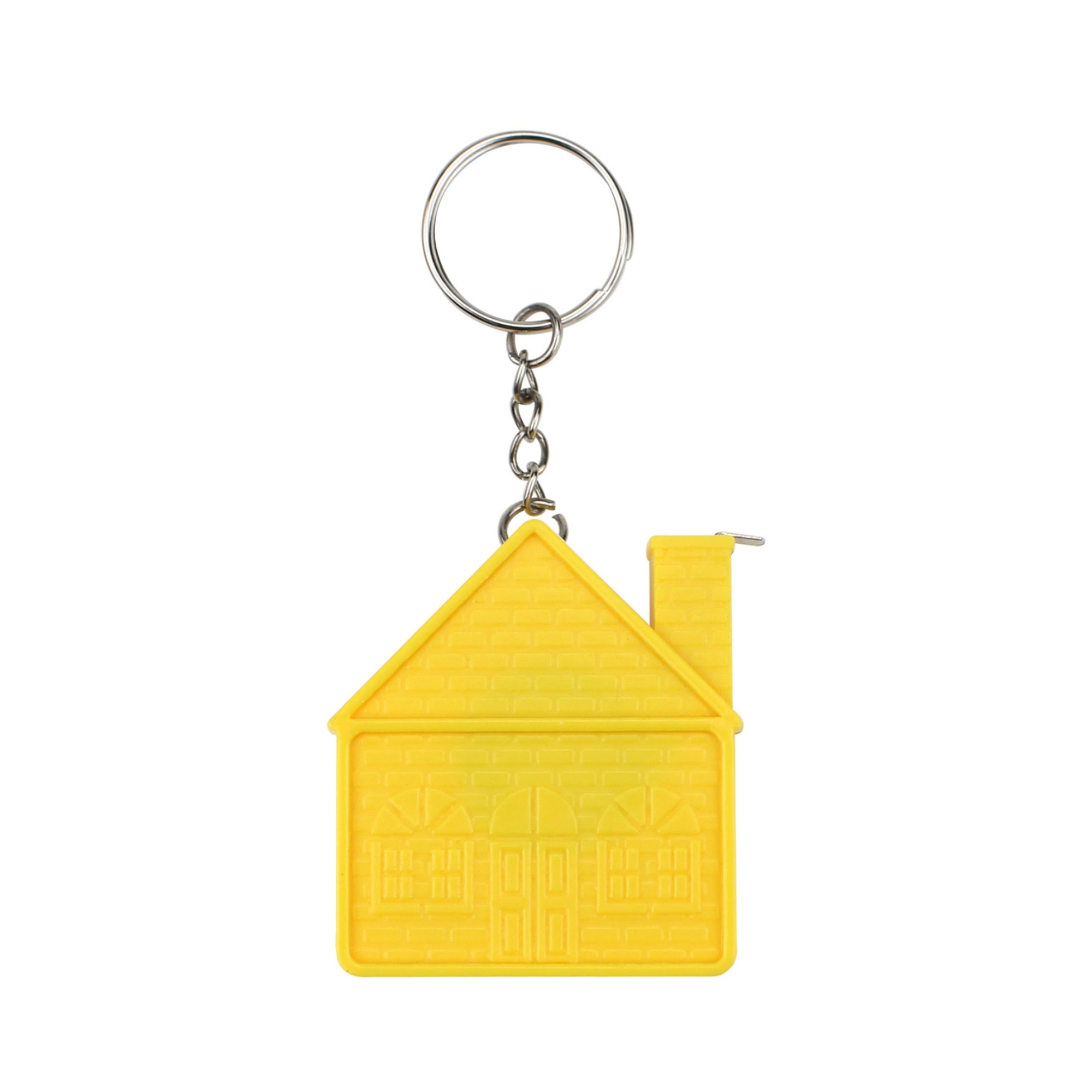 House Shaped Tape Measure Keychain
