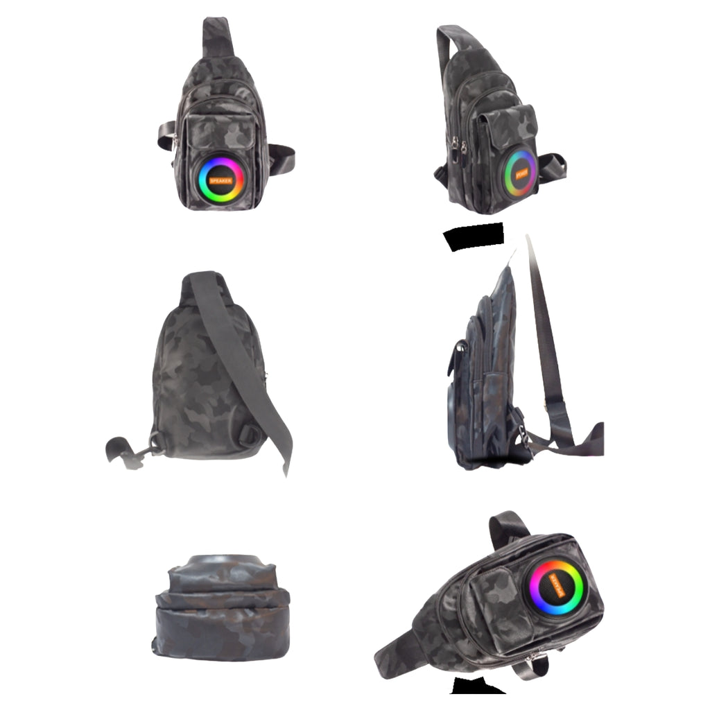 3 in 1 Outdoor Bluetooth Speaker Backpack Power Bank