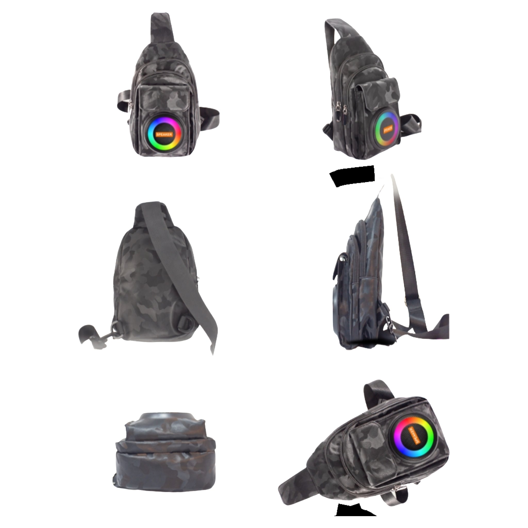 3 in 1 Outdoor Bluetooth Speaker Backpack Power Bank