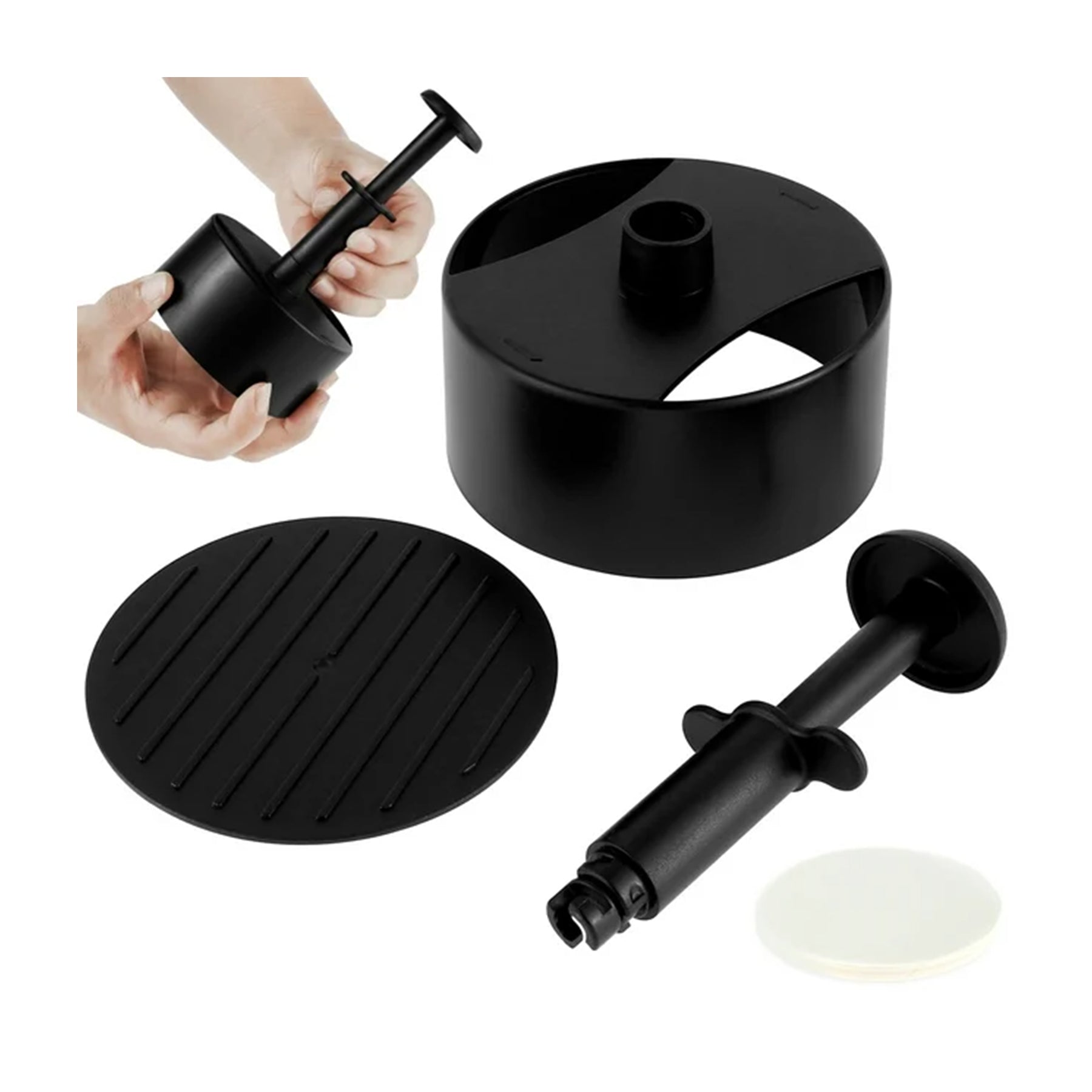 Stainless Steel Hamburger Patty Press