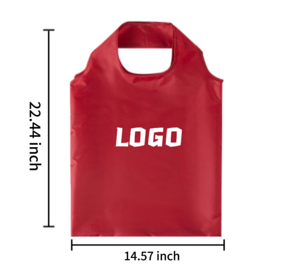 Solid-color Folding Shopping Bag
