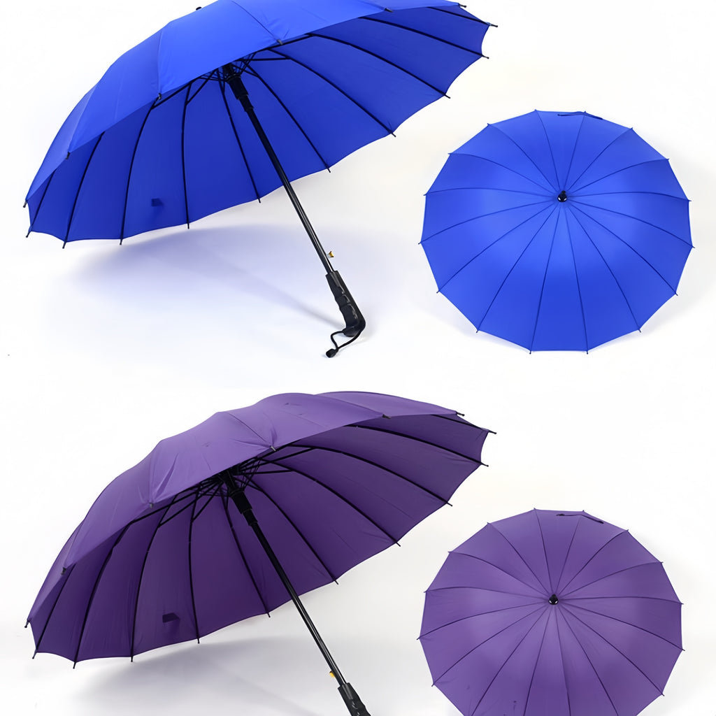 Long Handle Straight Anti-Uv Rain Umbrella